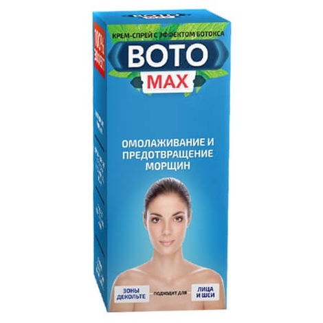 Botomax крем-спрей с эффектом ботокса фото №1
